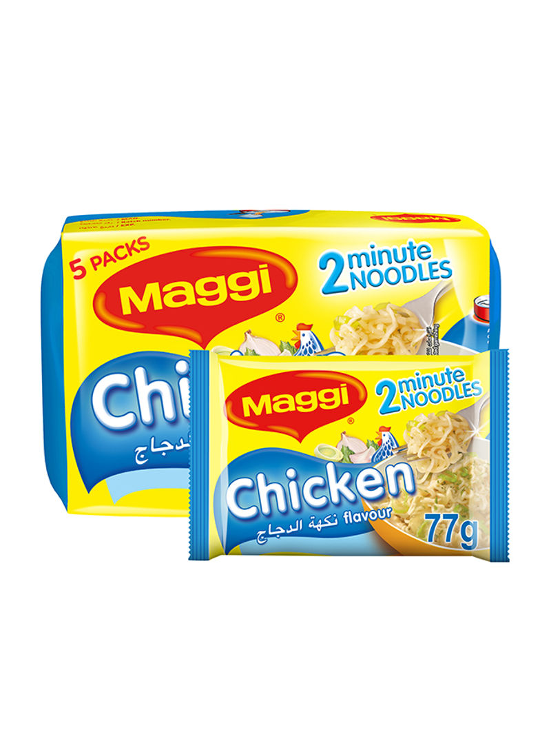 2 Minutes Chicken Noodles 77g Pack of 5