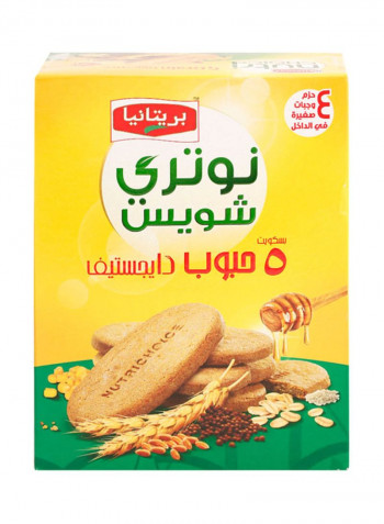 Nutri Choice 5 Grain Biscuits 200g Pack of 4