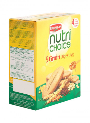 Nutri Choice 5 Grain Biscuits 200g Pack of 4