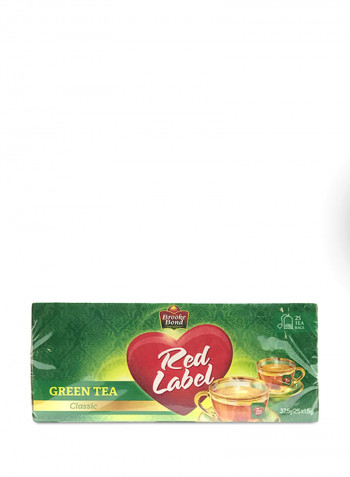 Green Tea Bags, 25 Teabags