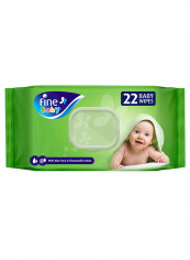 Aloe Vera And Chamomile Lotion Wet Wipes, 22 Count