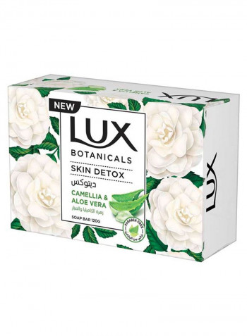 Botanicals Perfumed Bar Soap for Skin Detox with Camellia And Aloe Vera 120g