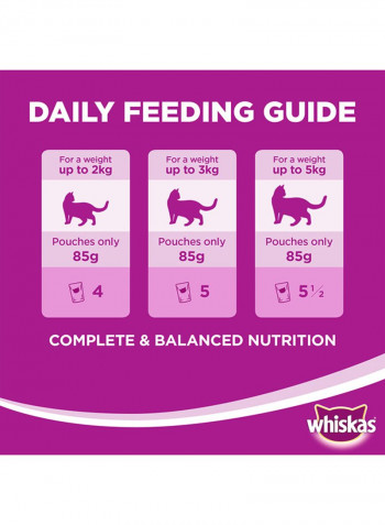 Tender Bites Beef in Gravy Wet Cat Food Pouch 85g