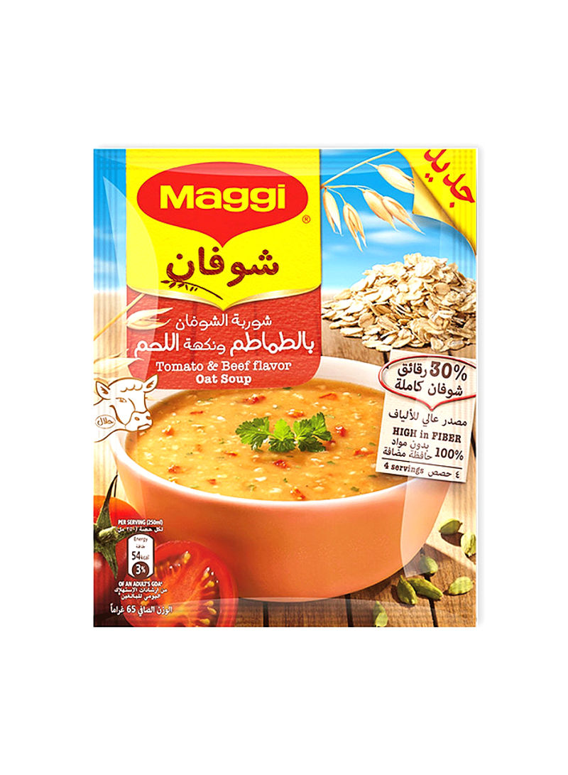 Oat With Tomato And Beef Soup Sachet 65g