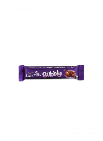 Dairy Milk Bubbly Chocolate 28g