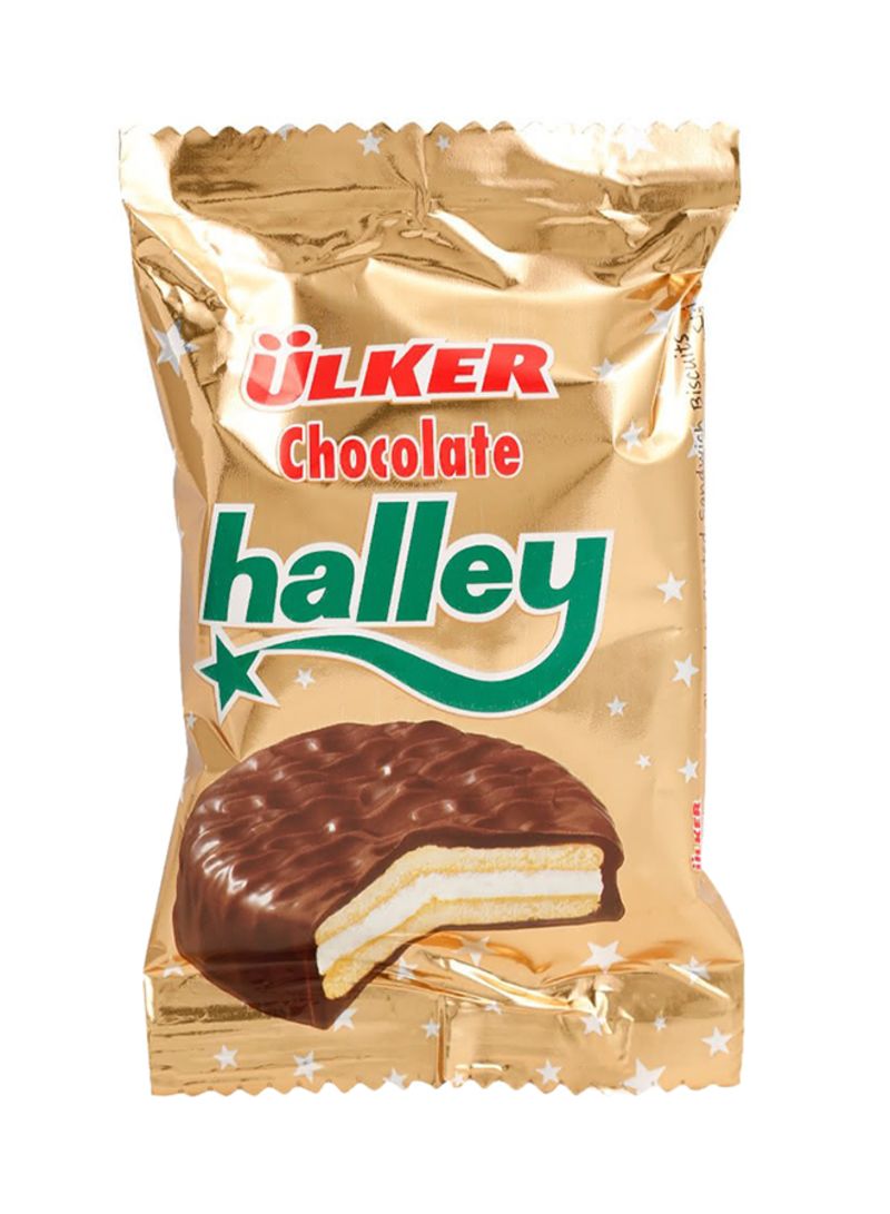 Halley Chocolate Coated Sandwich Biscuit 30g