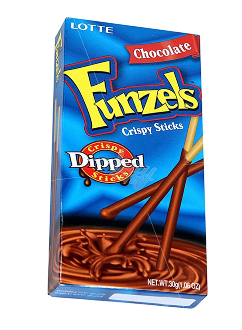 Funzels Crispy Stick Chocolate 30g