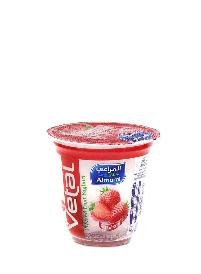 Strawberry Layered Yoghurt 140g