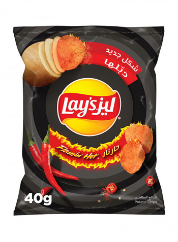 Flaming Hot Potato Chips 40g