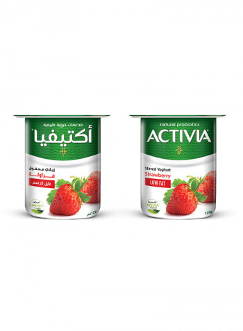 Stirred Yoghurt Low Fat Strawberry 120g