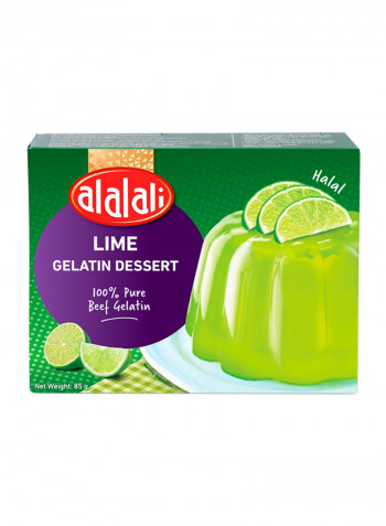 Gelatine Dessert Lime 85g