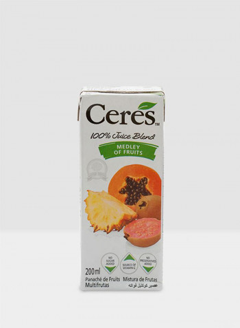 Medley of Fruit Juice Mixed Fruits 200ml