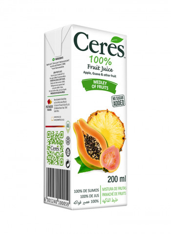 Medley of Fruit Juice Mixed Fruits 200ml