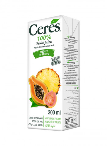 Medley of Fruit Juice Mixed Fruits 200ml