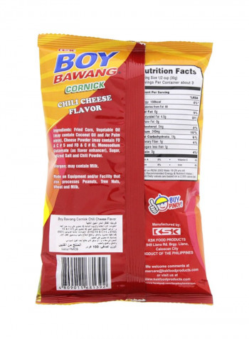 Boy Bawang Cornick Chilli Cheese Flavour 100g