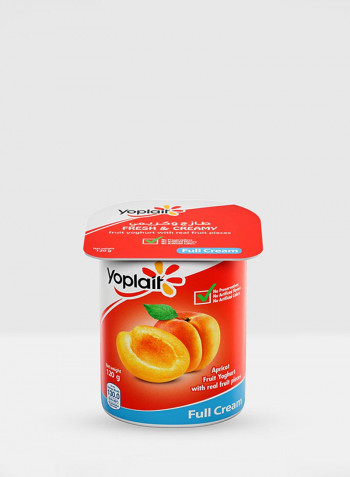 Full Cream Apricot Fruit Yogurt 120g