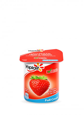 Full Cream Strawberry Yogurt 120g