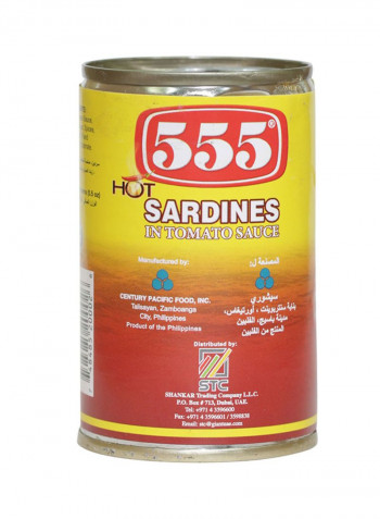 Hot Sardine In Tomato Sauce 155g