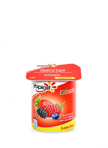 Low Fat Mixed Berries Fruit Yogurt 120g