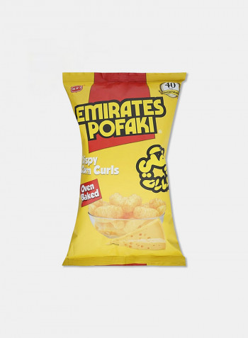 Pofaki Cheese Flavor Crispy Corn Curls 80g