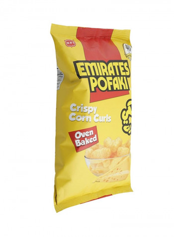 Pofaki Cheese Flavor Crispy Corn Curls 80g