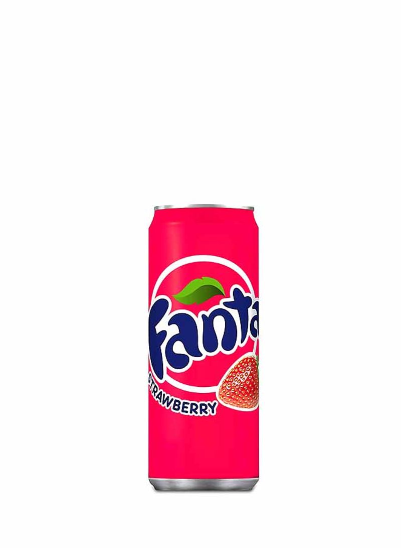 Strawberry Carboanted Soft Drink Can 330ml