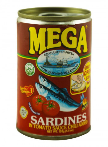 Sardines In Tomato Sauce Chili Added 155g