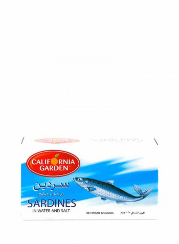 Sardines In Water And Salt 125g