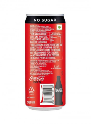 Zero Calories Soft Drink Can 330ml