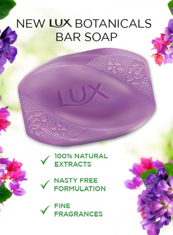 Botanicals Perfumed Bar Soap for Skin Renewal with Fig Extract and Geranium Oil 170g