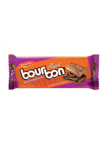 Bourbon Chocolate Flavoured Cream Biscuits 200g