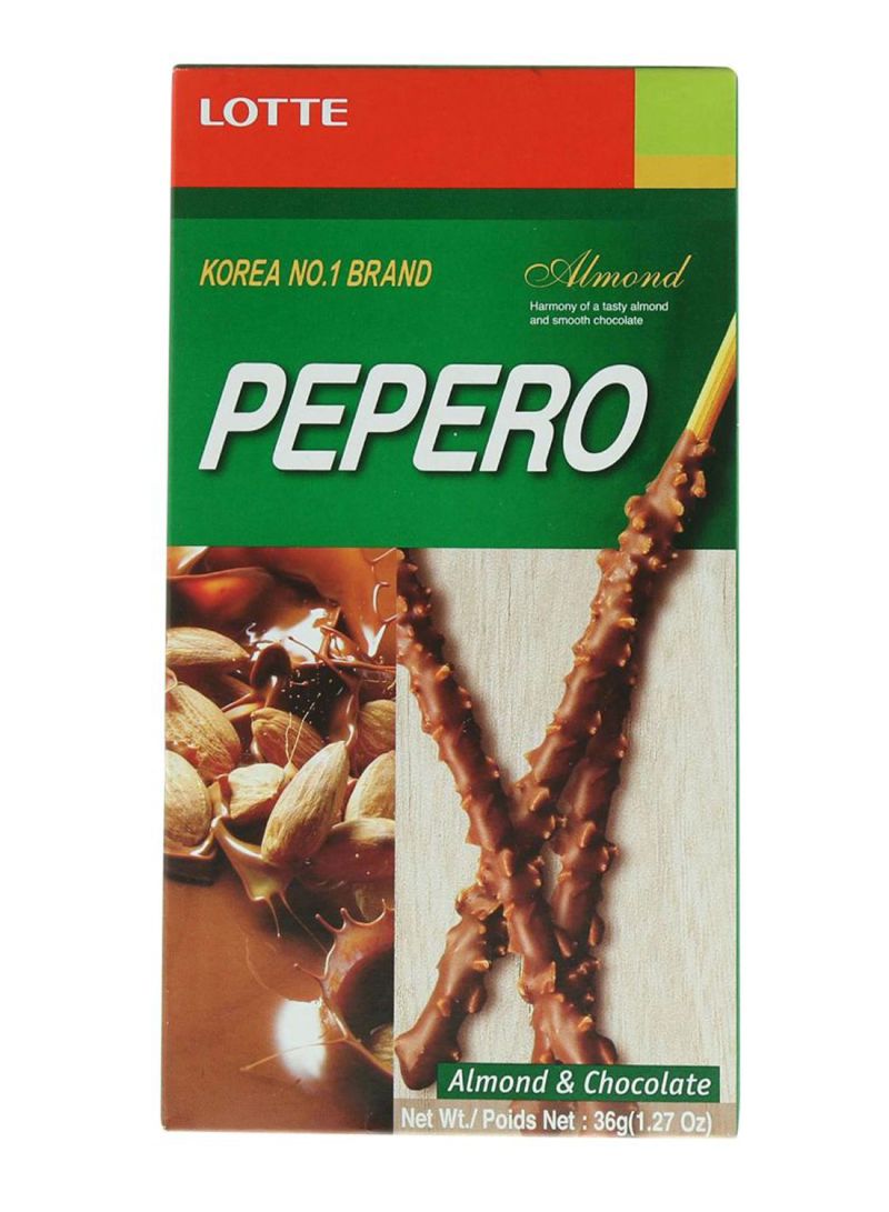 Pepero Almond And Chocolate 32g