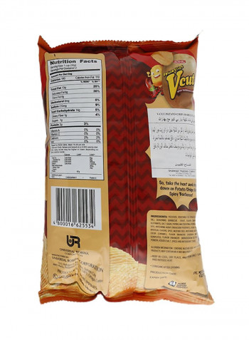 Vcut Potato Spicy Barbecue Flavor Chips 60g