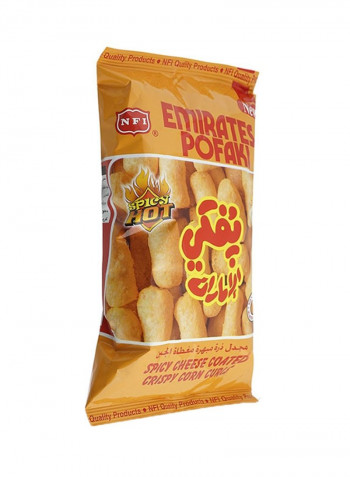 Crispy Corn Curls Hot & Spicy 80g