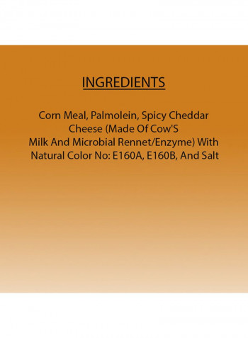 Crispy Corn Curls Hot & Spicy 80g