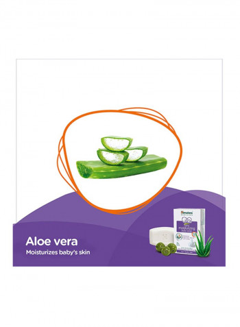 Moisturizing Baby Soap With Olive Aloe Vera And Milk 125g