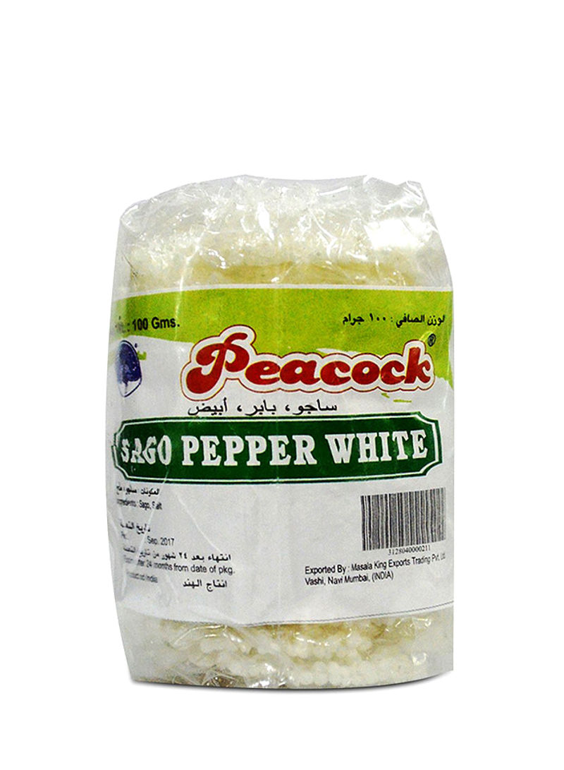 Sago Pepper White 100g