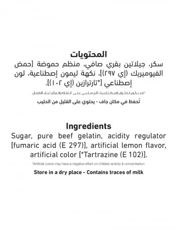 Gelatin Dessert Lemon 85gg