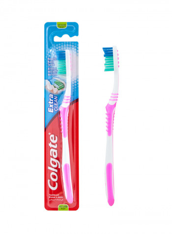 Extra Clean Medium Toothbrush Multicolour