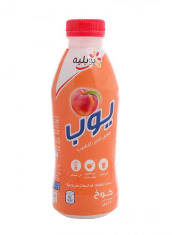 Peach Flavored Drinkable Yogurt 250ml