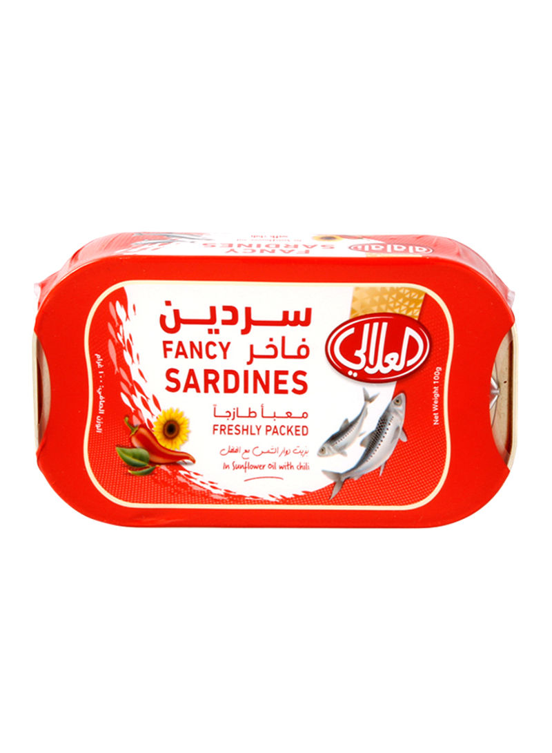 Fancy Sardines In Sunflower Oil With Chili 100g