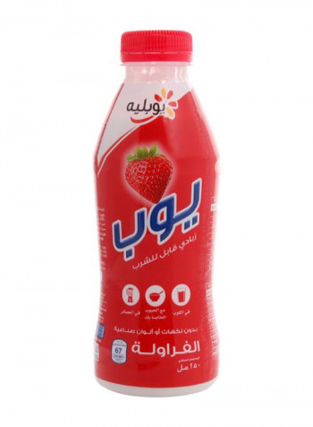 Strawberry Flavored Drinkable Yogurt 250ml