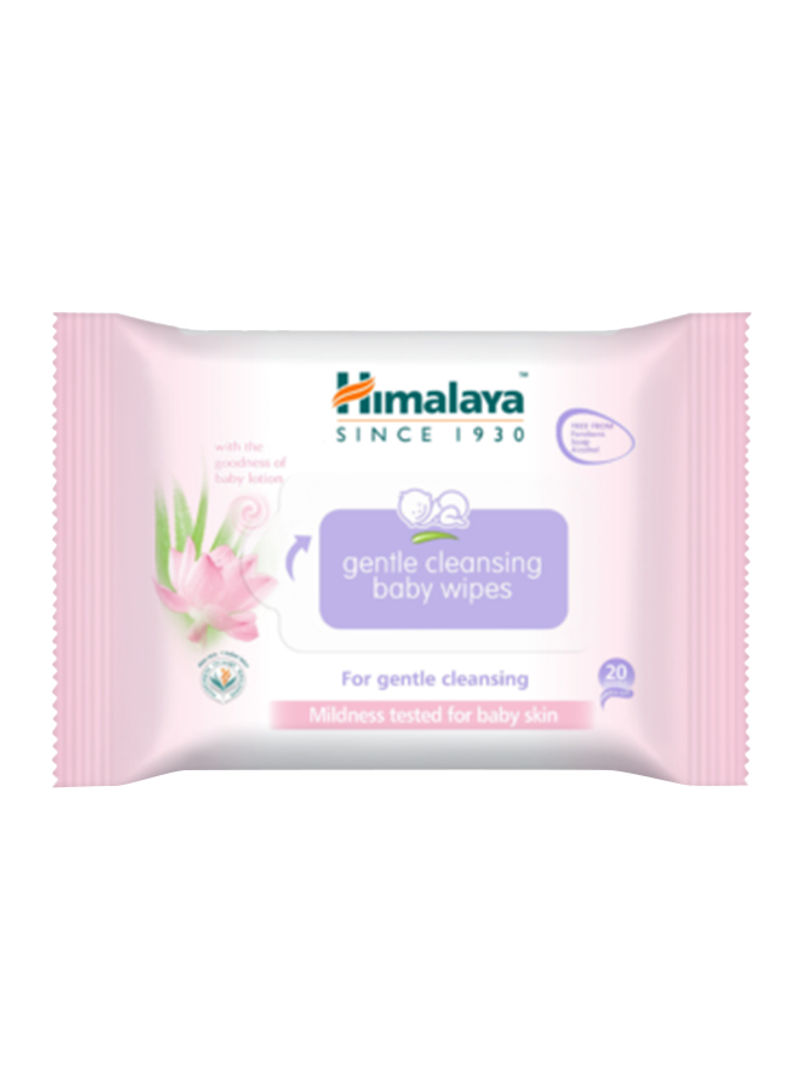 Gentle Cleansing Baby Wipes, 20 Wipes