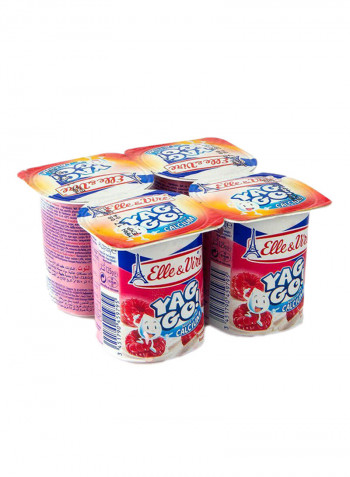Yaggo Raspberry 125g Pack of 4