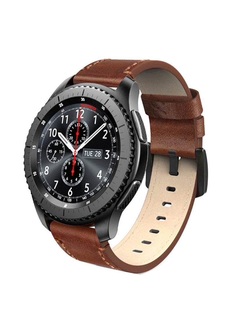 Genuine Leather Replacement Strap Band For Samsung Gear S3 Frontier/Classic