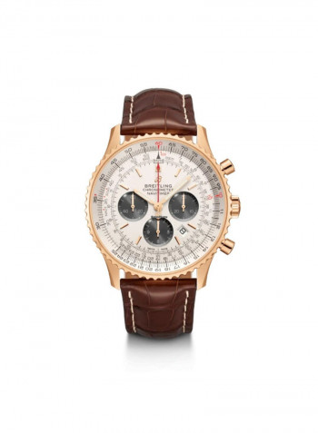 Men's Navitimer Leather Chronograph Watch RB0127121G1P1