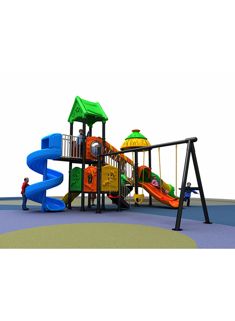 Model No: 11010 Outdoor Playground Ground Amusement Toy For Children 950 x 720 x 520cm