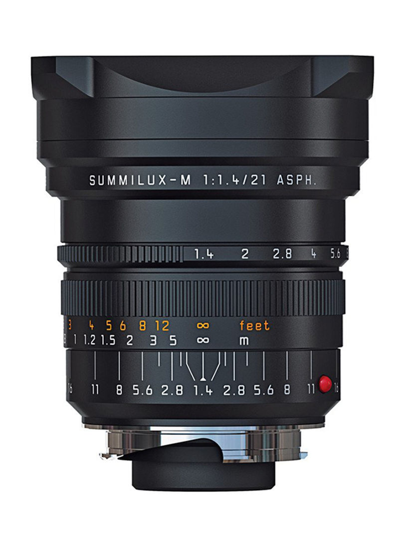 Summilux-M 21mm f/1.4 ASPH. Lens Black