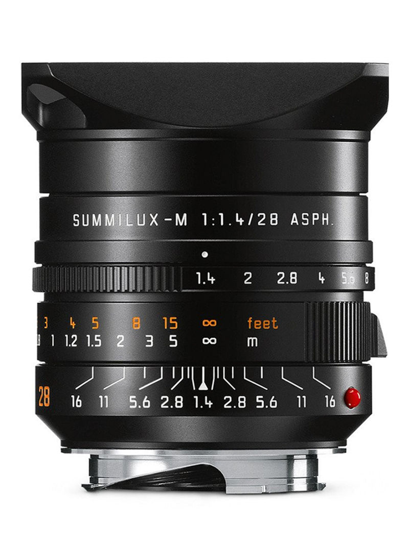 Summilux-M 28mm f/1.4 ASPH. Lens Black