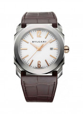 Men's Octo Solotempo Stainless Steel Analog Watch 102207 BGO41WSLD